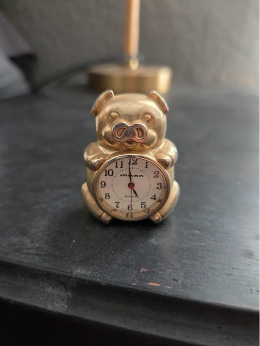 VTG Milan miniature pig clock